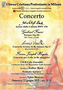 Il mio coro e un’orchestra di violoncelli