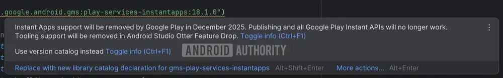 Another one for the graveyard: Google to kill Instant Apps in December