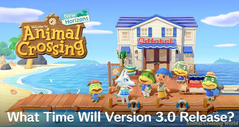 Expected Release Time & Date For Version 3.0 Animal Crossing: New Horizons Update