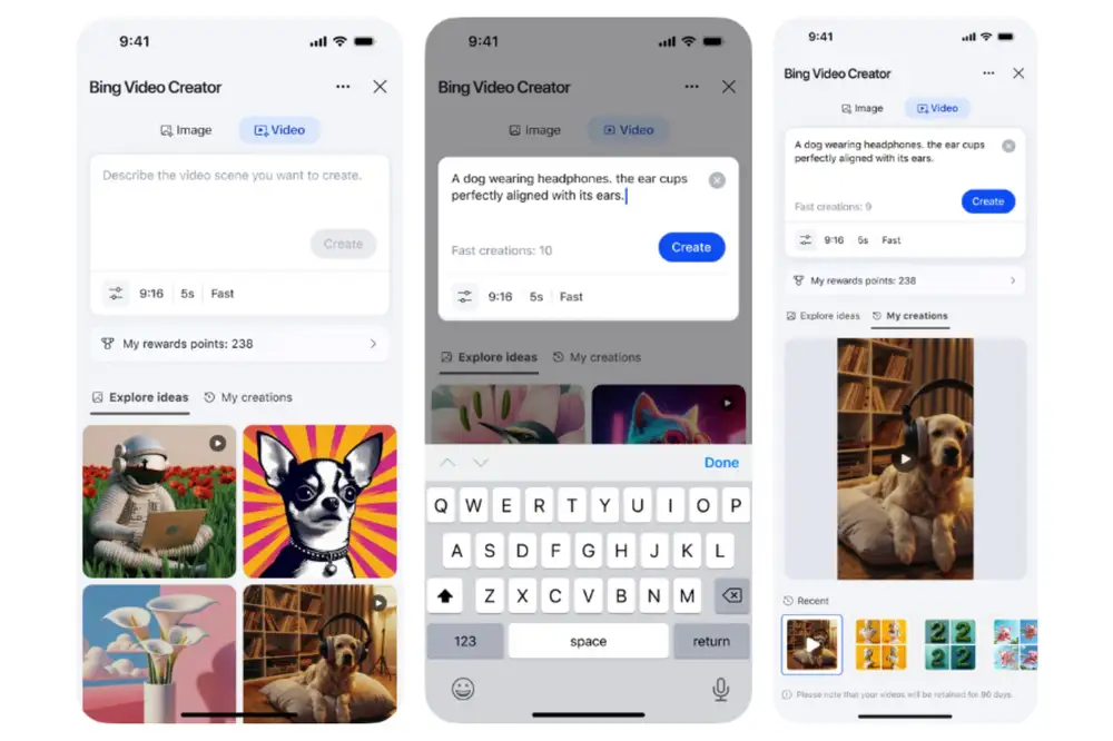 Bing lets you use OpenAI’s Sora video generator for free