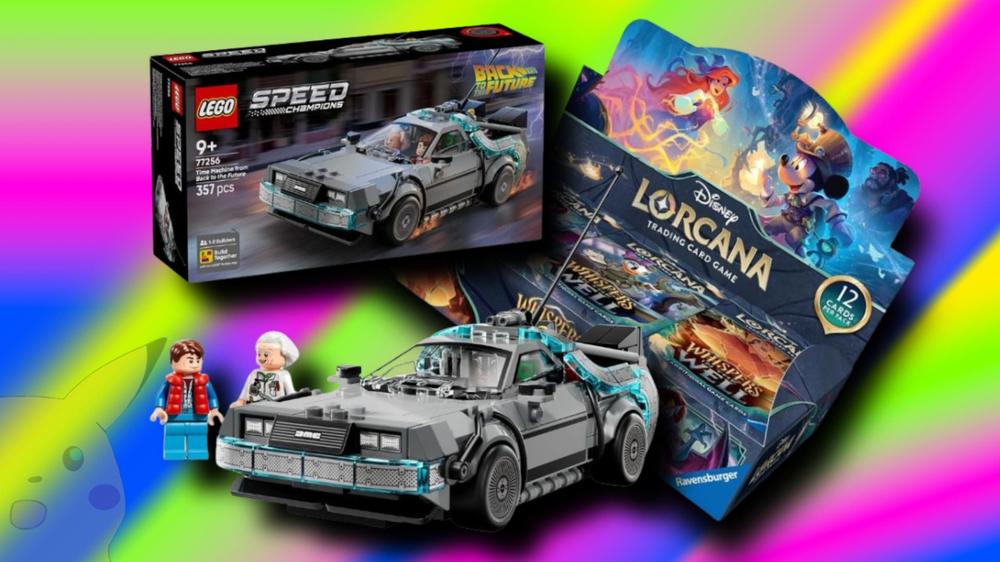 Deals for Today: Preorder A Back to the Future Delorean Lego Speed Champions Set and Disney Lorcana