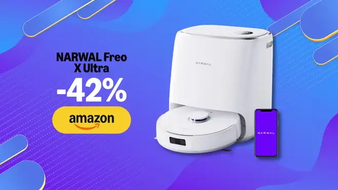 Il NARWAL Freo X Ultra aspira anche il prezzo: 42% di sconto sul robot top di gamma (listino)
