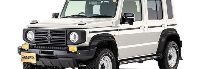La Suzuki Jimny a 5 porte si trasforma e diventa una baby Classe G
