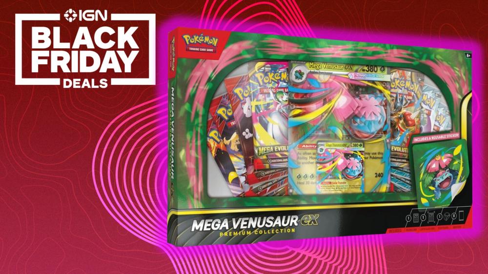 Mega Venusaur ex Premium Collection is up For Preorder, and it's Cheapest at TCGPlayer For Black Friday