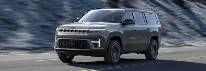 Nuova Jeep Grand Wagoneer, con il restyling nuovo look e motore range extender