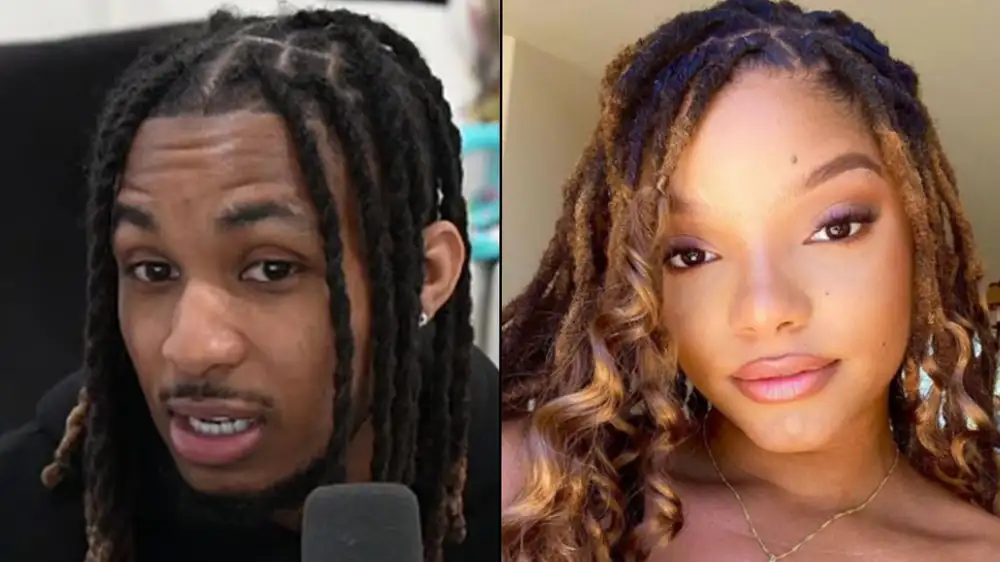 Streamer DDG responds after being served with restraining order from ex Halle Bailey