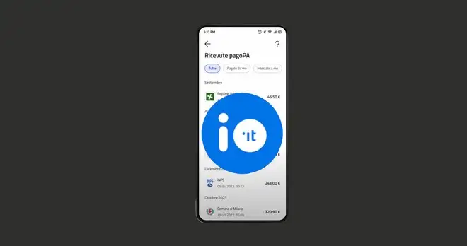 IO App ora consente di rimuovere velocemente le ricevute dei pagamenti