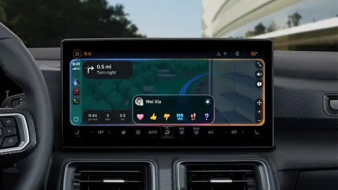 CarPlay si aggiorna. Con iOS 26 si possono guardare video in auto