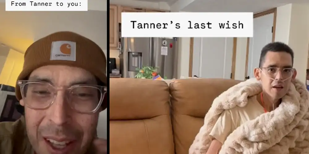 “If you’re watching this, I am dead”: Influencer Tanner Martin breaks news of his own death in moving goodbye video