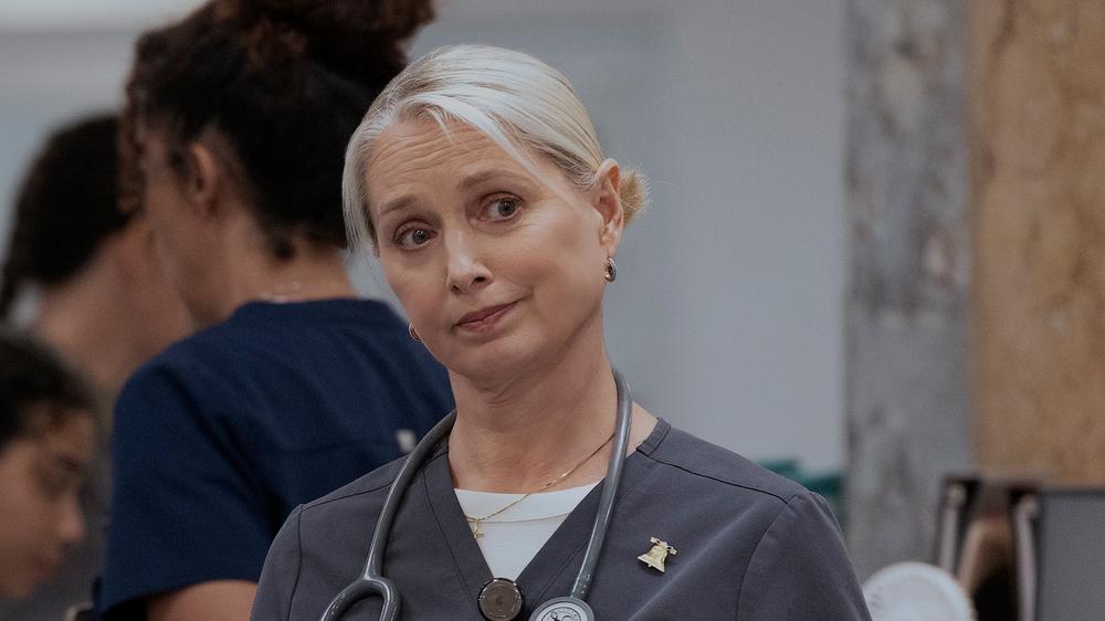 Katherine LaNasa Admits She Had Never Heard Of Blood Before ‘The Pitt’