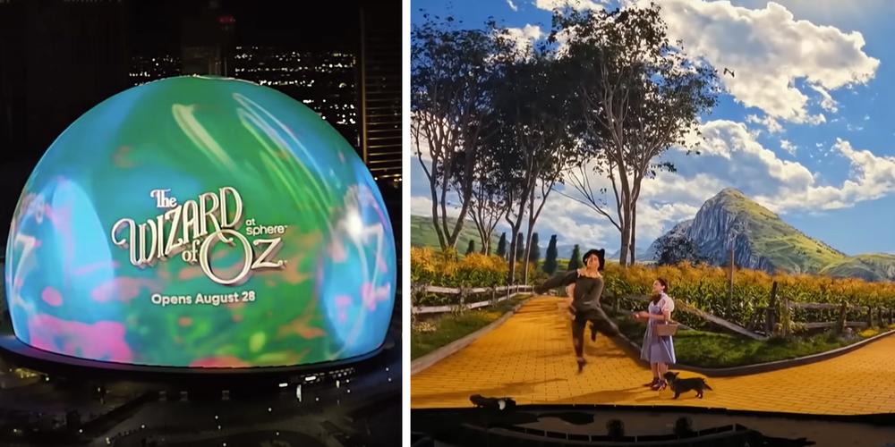 “Garishly ugly”: Outrage brews over The Sphere’s “Wizard of Oz” featuring AI upscaling that erases key details of the film—and makes up others