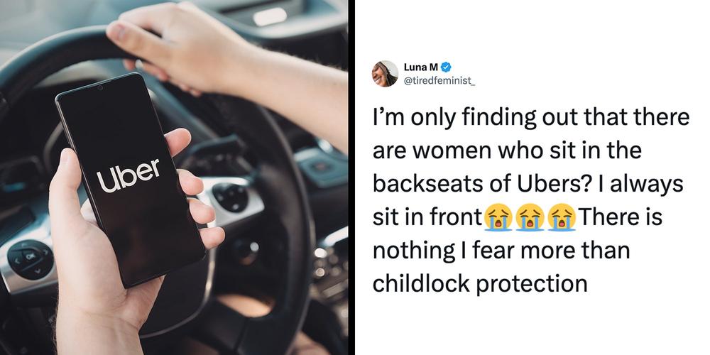 Should you sit in the front or back of an Uber? Riders can’t agree on what’s safer