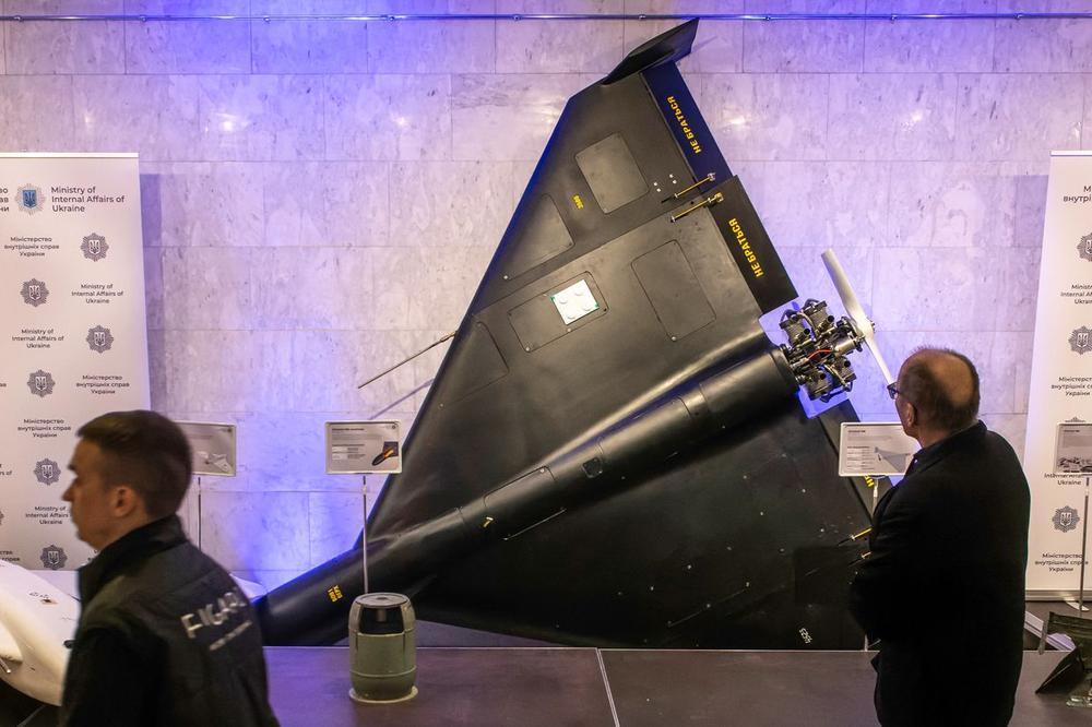 Russia used rocket-powered kamikaze drones in Kyiv attack, Ukrainian official says