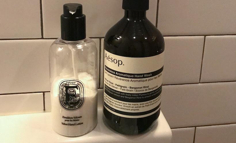 Aesop’s Fable? This Aesop Bottle Is Filled With Generic Hand Soap