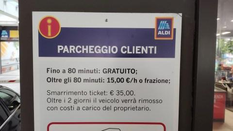 Parcheggi a tempo