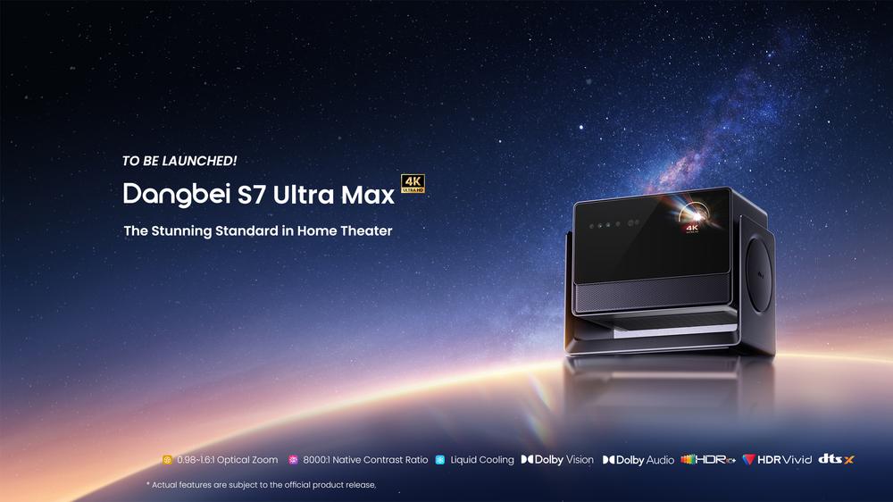 This liquid-cooled projector promises an incredibly bright 6,200 lumen image