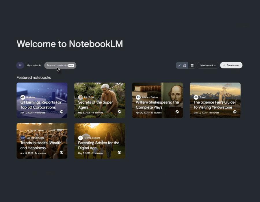 Google’s curated AI ‘notebooks’ talk you through topics from parenting to Shakespeare