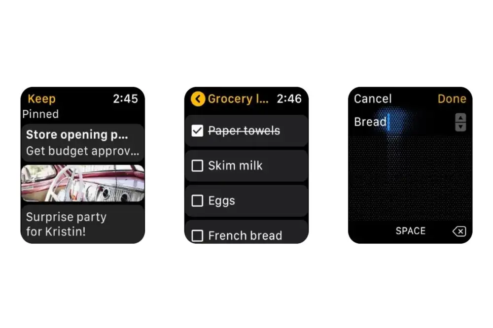 Google kills its Keep app on Apple Watch