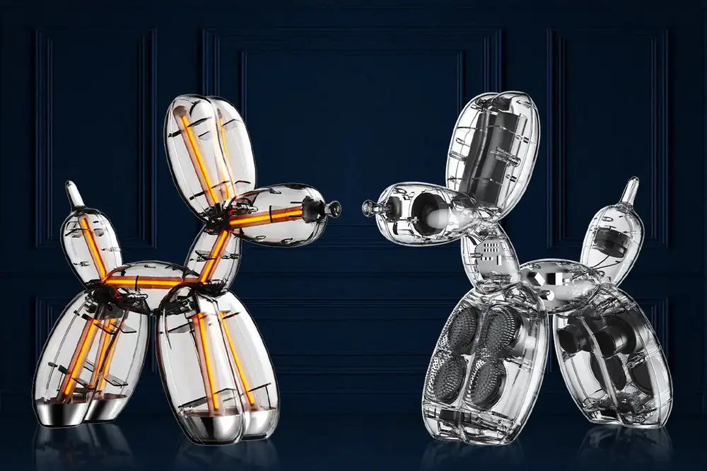 You can own a functional version of Jeff Koons’ Balloon Dog sculptures for $750