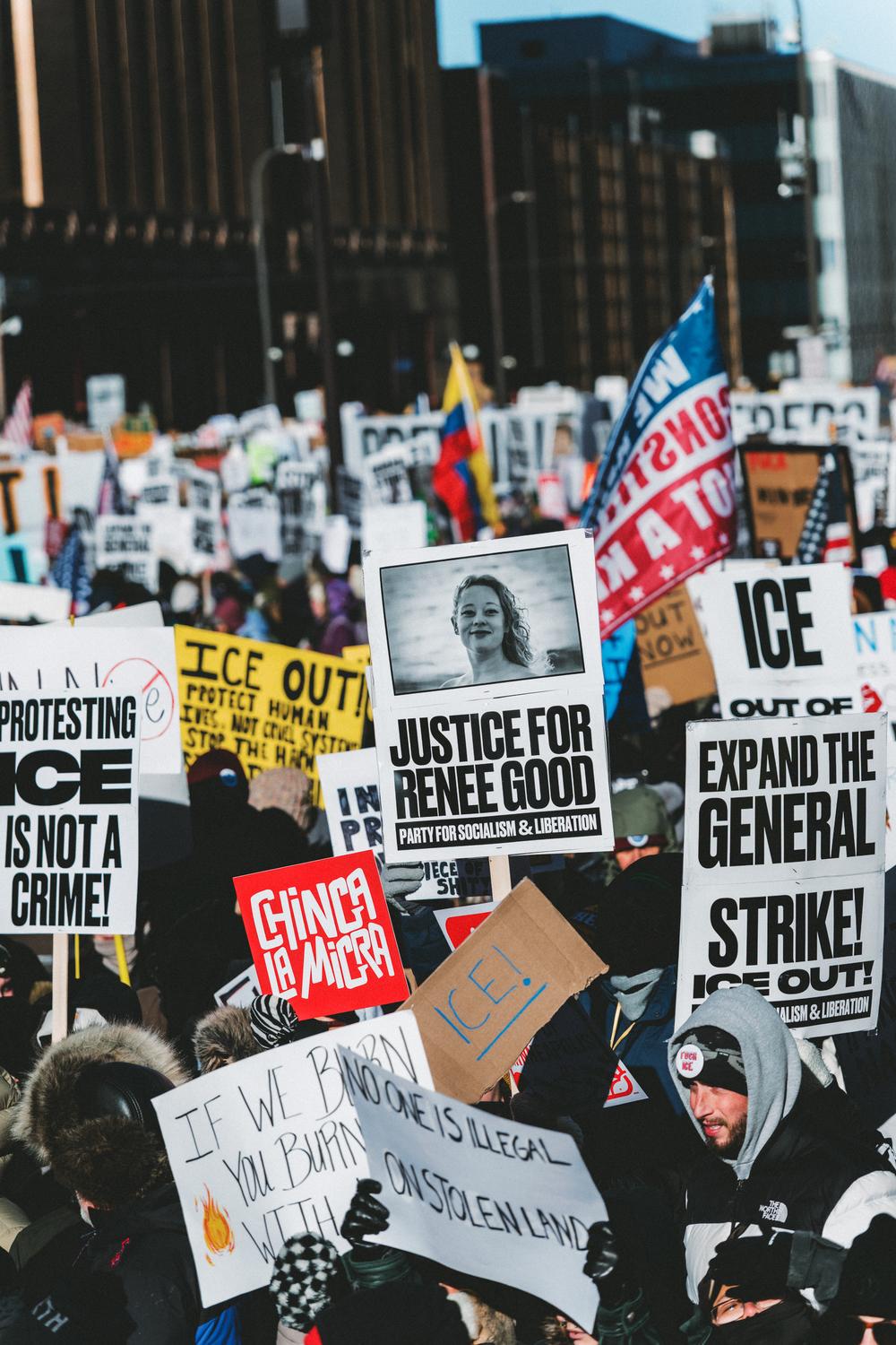 “No more Minnesota nice, Minneapolis will strike”