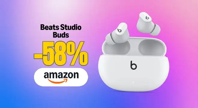 Beats Studio Buds con ANC: best buy con lo sconto Amazon del 58%