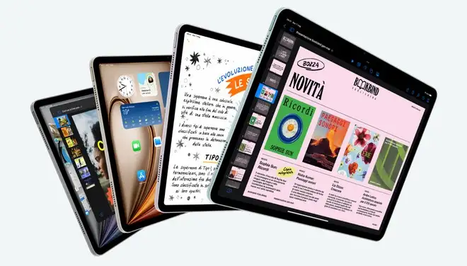 iPad Air (M2), fuoritutto su Amazon: minimo storico per diverse varianti