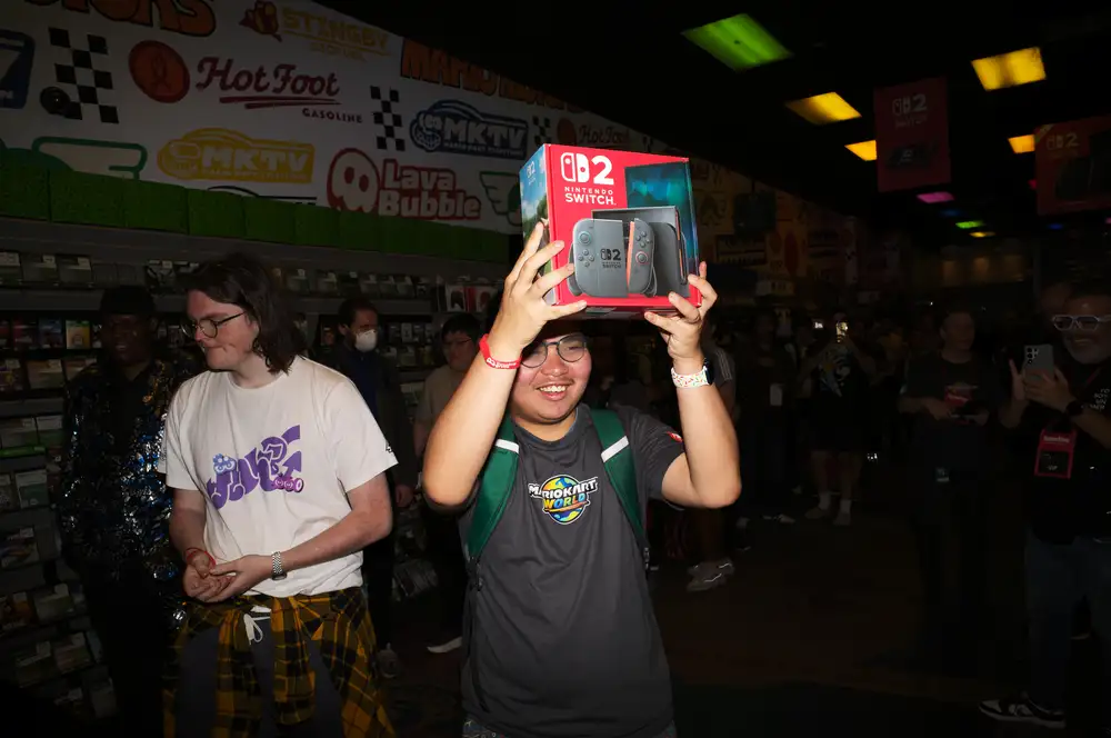 A night at New York’s biggest Switch 2 launch event