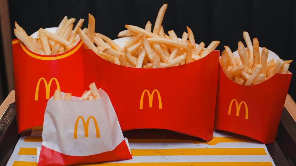 McDonald’s launches XXL fries that make a supersize look tiny