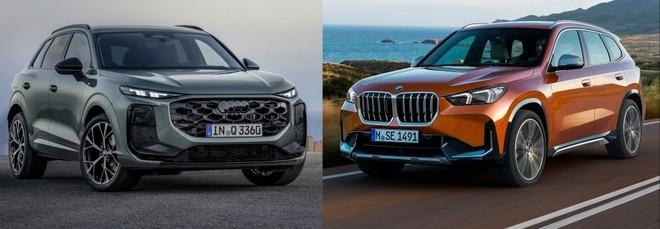 Audi Q3 vs BMW X1, confronto tra SUV premium tedeschi: versioni e prezzi