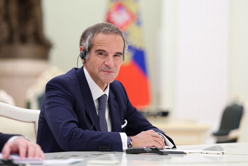 Ukraine condemns IAEA chief's visit to Russia, Rosatom meeting