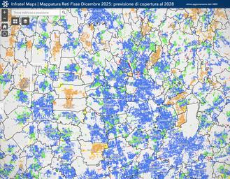 La nuova mappa di Infratel ti fa scoprire quando (e se) arriverà la fibra a casa tua