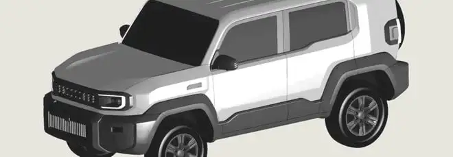 Ecco la nuova Toyota Land Cruiser FJ, un brevetto anticipa le forme del fuoristrada