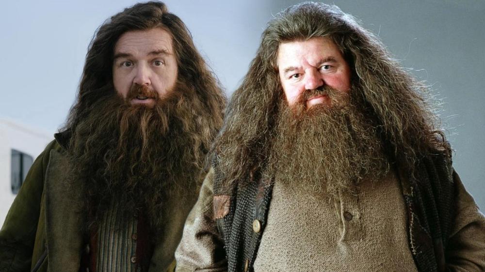 Harry Potter fans divided by show’s first look at Nick Frost’s Hagrid