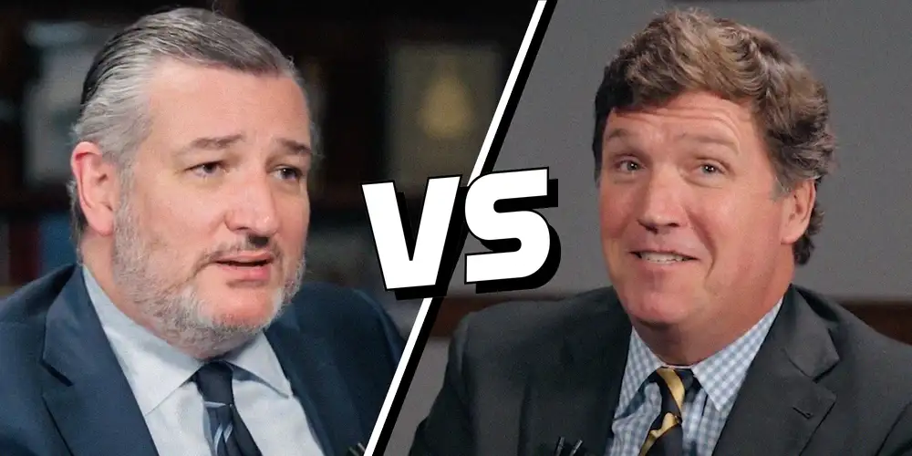 “You don’t know anything about Iran”:  Tucker Carlson grills Ted Cruz in an interview, and the internet has mixed feelings about the whole thing