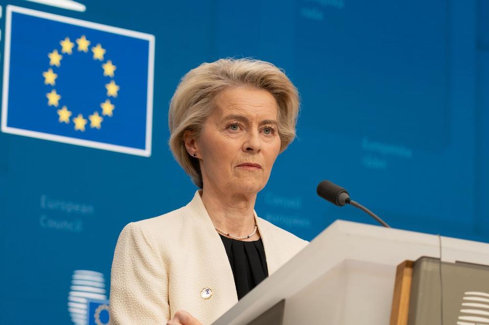 Suspected Russian jamming hits von der Leyen's plane over Bulgaria, FT reports
