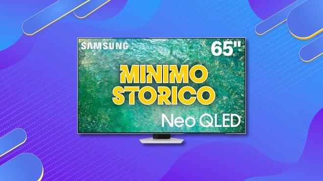Smart TV Samsung Neo QLED 65'' al nuovo minimo storico su Amazon