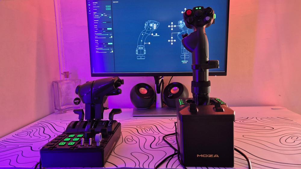 AU Deals: Turning and Burning on a Budget With the Moza AB6 Base, MHG Flightstick, and MTQ Throttle Panel