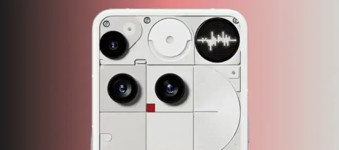 Nothing Phone (3), ecco l'effetto che fa scattare foto con la nuova Glyph Matrix