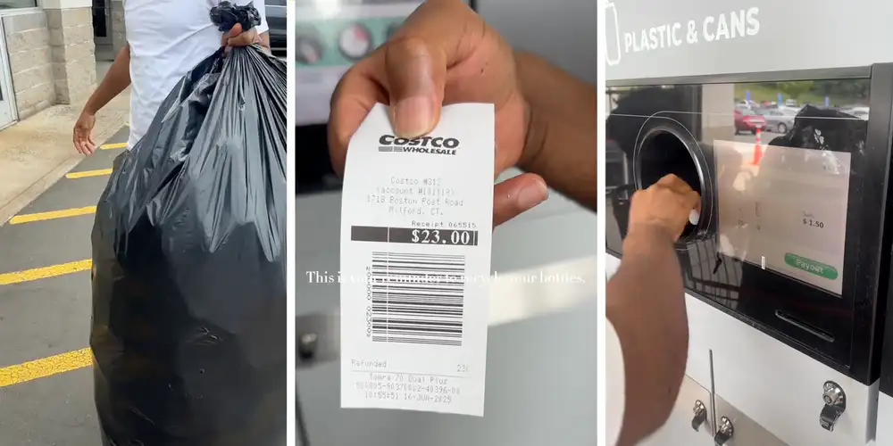 “Sam’s club needs to get one of these”: Woman shows how she makes $23 at Costco in 5 minutes. All it takes is a bag of trash