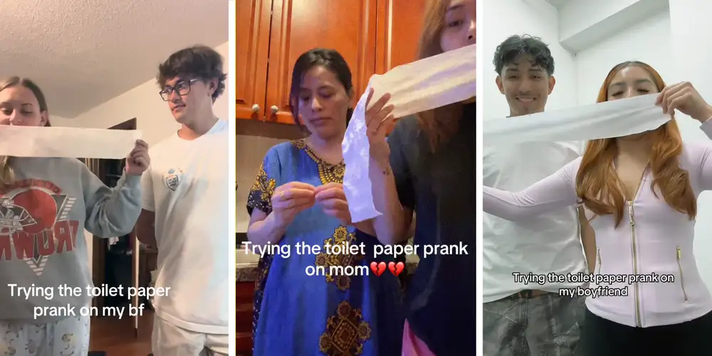 Gen Z’s latest chaotic TikTok trend ends in a mouthful of toilet paper