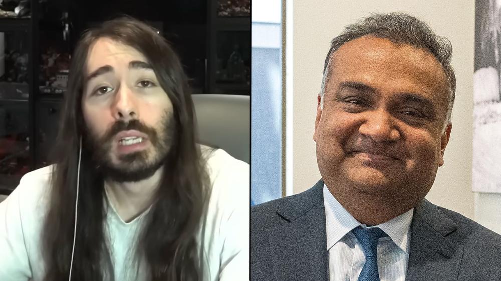 MoistCr1TiKaL blasts “delusional” YouTube CEO for letting AI ban channels