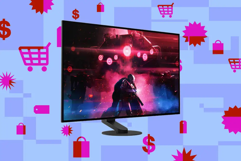 One of the sleekest OLED gaming monitors around is 35 percent off