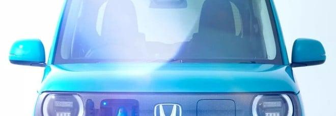 Honda N-ONE e: questa è la prima foto della nuova city car elettrica