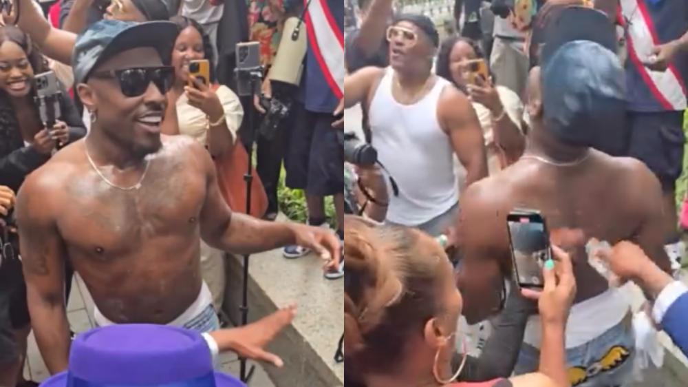 YouTuber apologizes for covering himself with baby oil after Diddy trial verdict