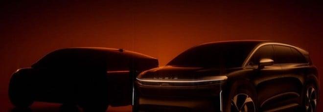Lucid lavora ad un SUV più piccolo: costruiti i primi prototipi