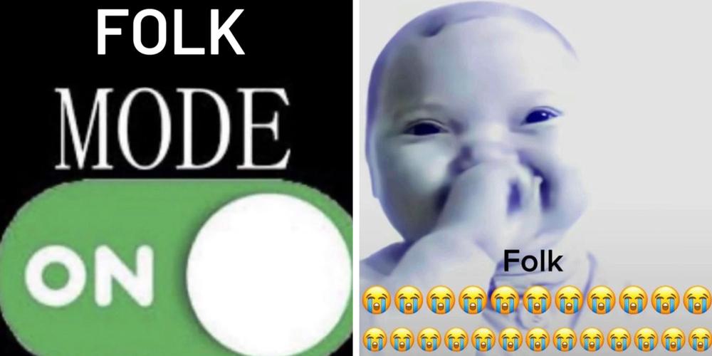 What does “folk 😭” mean? The internet’s latest inside joke, explained