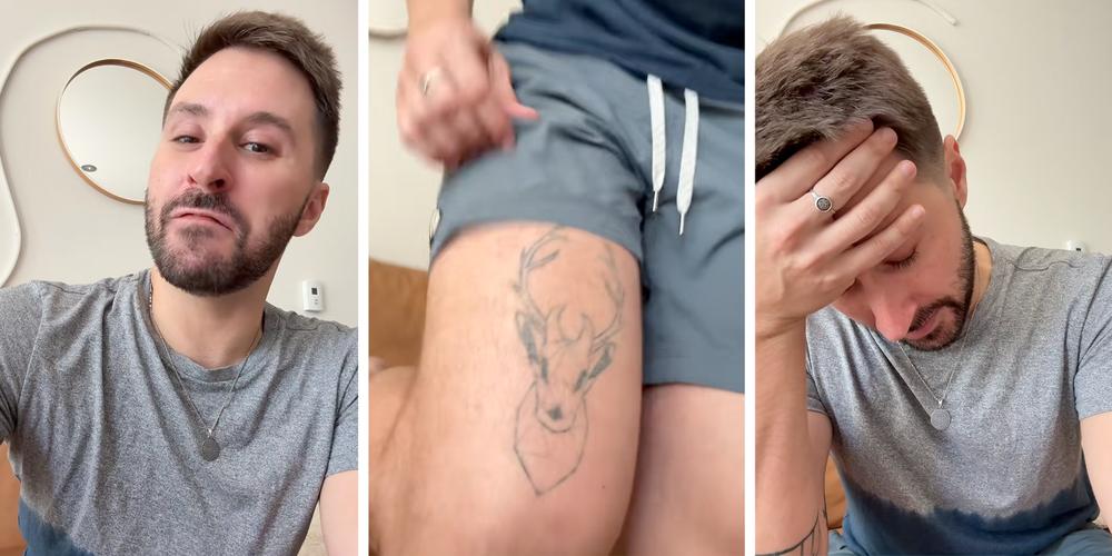 “Biggest regret of my life”: Man gives an update on what his “Ephemeral tattoo” looks four years later