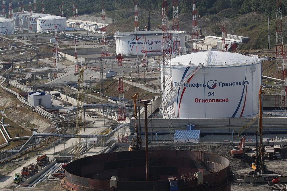 Russian oil terminal in Novorossiysk on fire following reported Ukrainian drone strikes