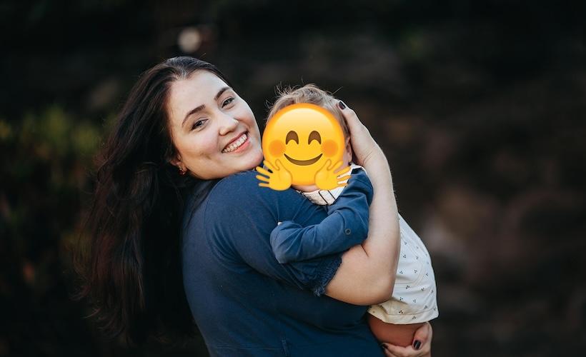 Why I Put Emojis Over My Kids’ Faces in Instagram Posts to Hide How Ugly They Are