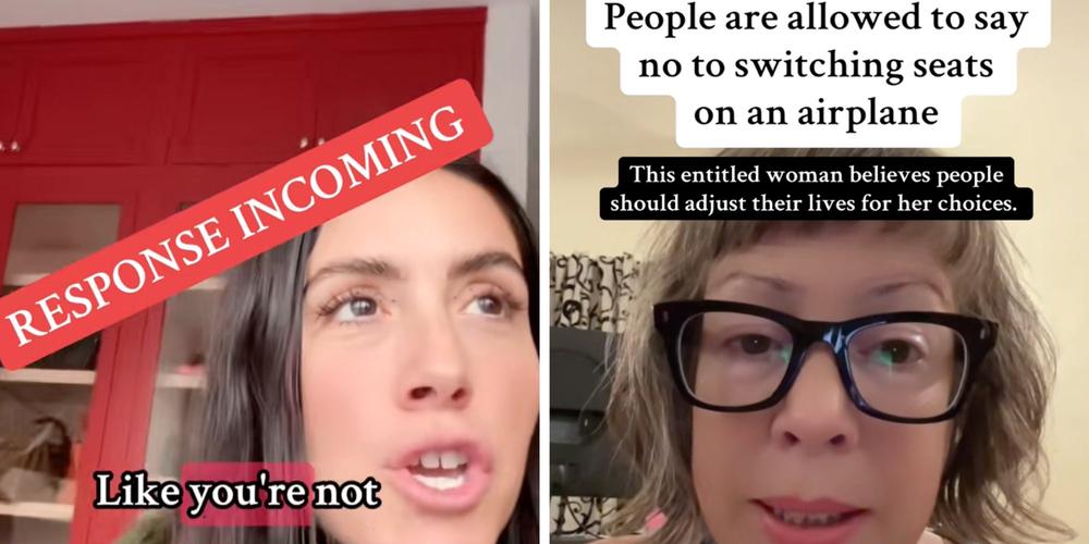 “NO is a complete sentence”: Solo traveler shuts down mom ranting about stranger who wouldn’t swap plane seats with her kid